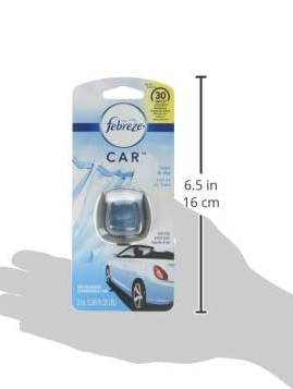 Febreze Car Air Freshener Vent Clip, Linen & Sky
