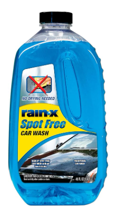 Rain-X 620073 - Car Wash Deep Cleaning, High Foam Soap Provides Spot Free Shine with No Towel Or Hand Drying Needed - Car soap for car cleaning and detailing 48 fl oz