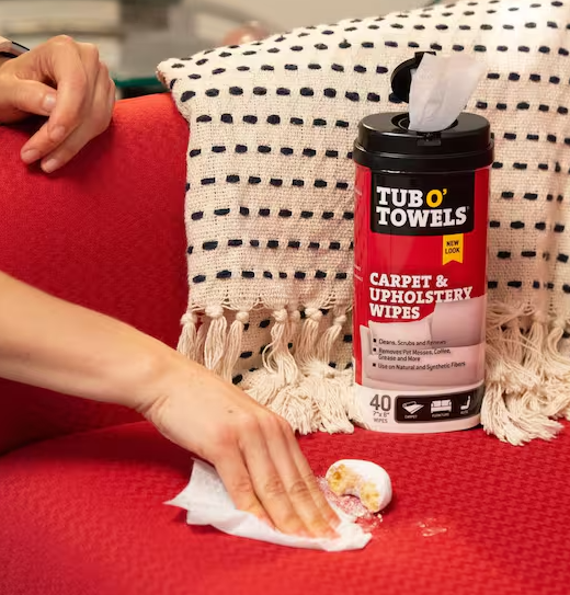 Tub O'Towels HD Carpet & Upholstery Wipes -- 2098283