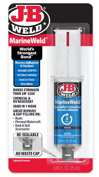 J-B Weld MarineWeld 25 ml 0.85 fl. oz. Epoxy Adhesive
