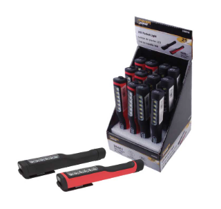 Power Zone - LED Pocket Light Assorted (Black or Red)