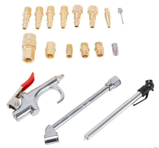 ProSource Air Tool Accessory Set (17-Piece)