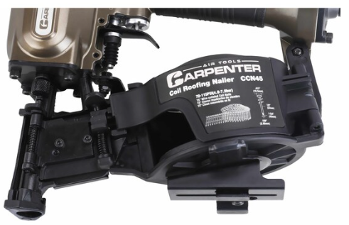 Carpenter Air Tools 15Deg Coil Roofing Nailer -- CCN45