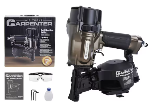 Carpenter Air Tools 15Deg Coil Roofing Nailer -- CCN45