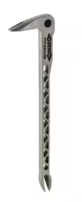 Stiletto 12 in. Titanium Clawbar Nail Puller with Dimpler -- TICLW12