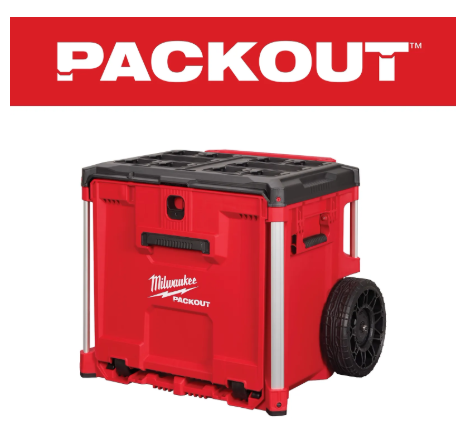 Milwaukee PACKOUT™ Rolling Drawer Tool Box -- 48-22-8420