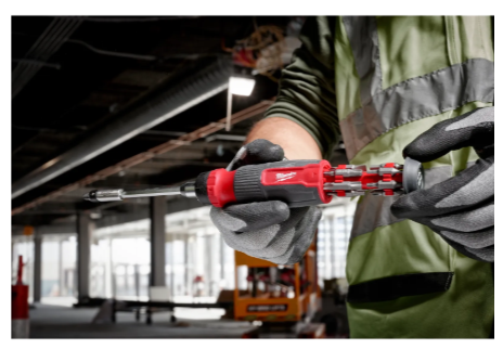 Milwaukee 27-in-1 Ratcheting Multi-Bit Screwdriver -- 48-22-2904
