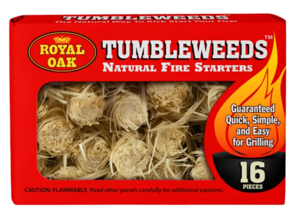 Royal Oak Tumbleweeds Natural Fire Starters 16-Count