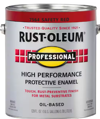 Rust-Oleum Professional High Performance Interior/Exterior Oil-based Industrial Enamel Paint ( 1-gallon )
