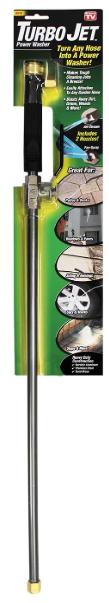 Turbo Jet Hose Attachment 2 -Pattern Rear Trigger Nozzle -- 1000243