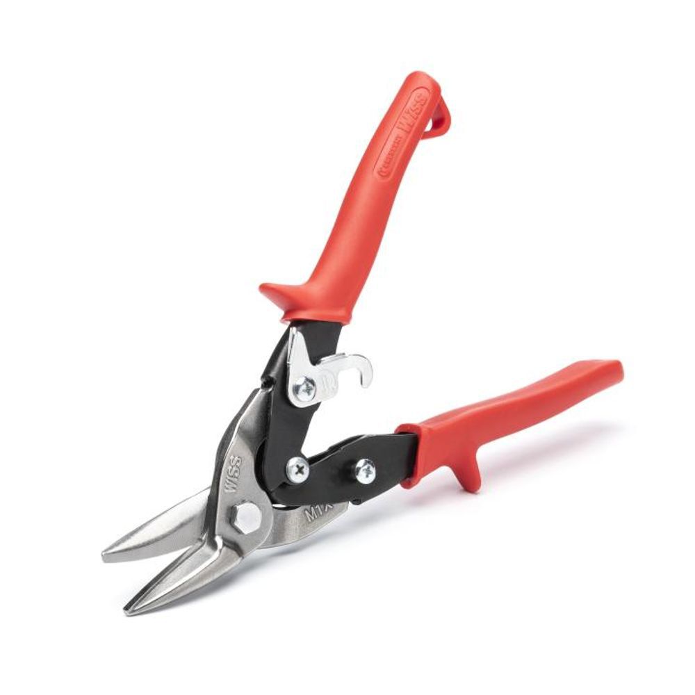 Crescent Wiss 9 3/4 Inch Compound Action Straight and Left Aviation Snips -- M1R