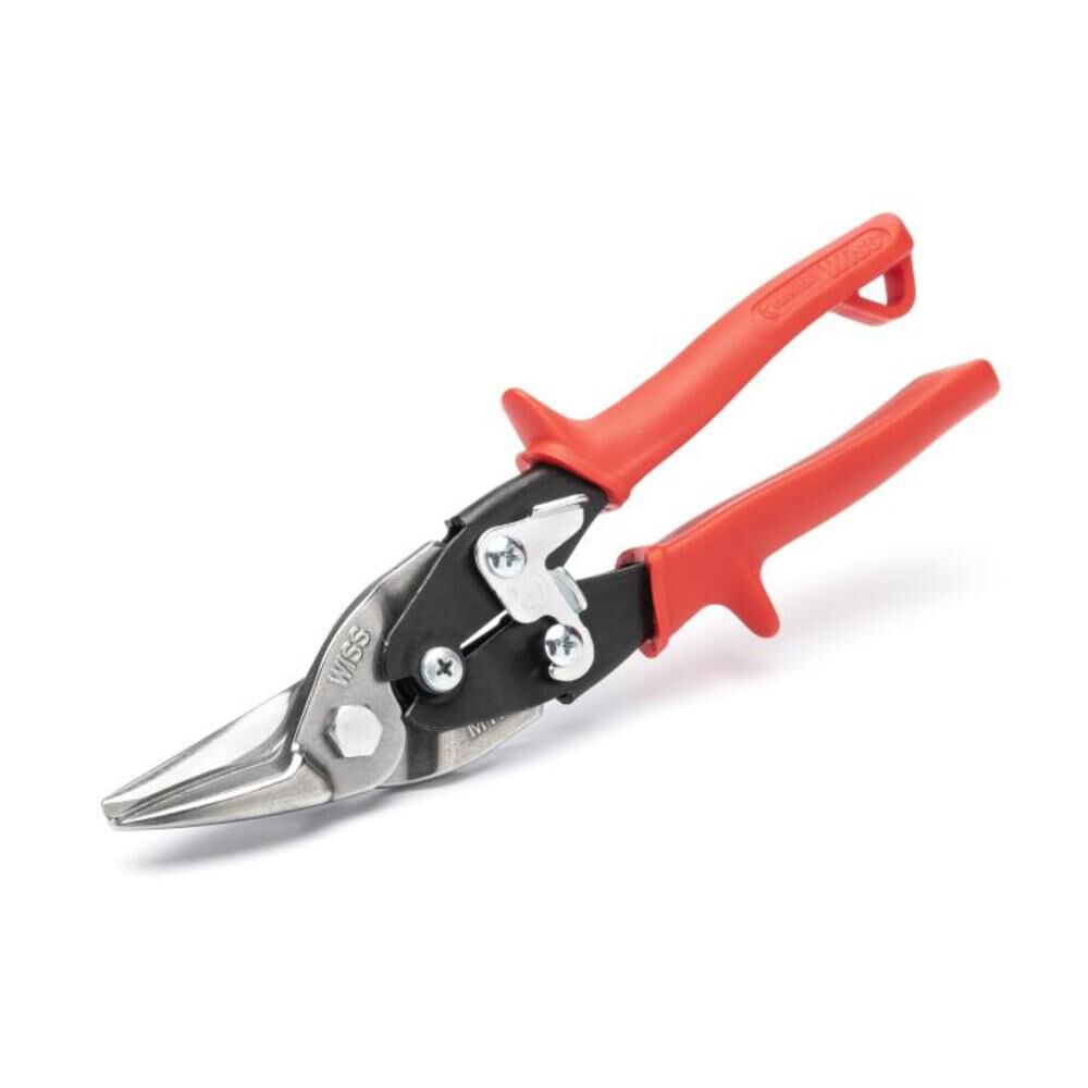Crescent Wiss 9 3/4 Inch Compound Action Straight and Left Aviation Snips -- M1R