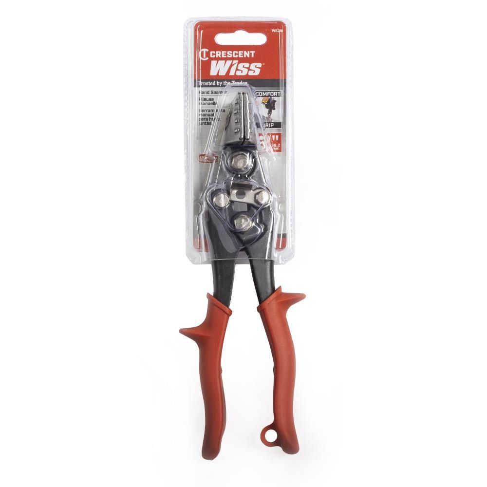 Crescent Wiss Hand Seamer 3 In. Straight Handle -- WS3N