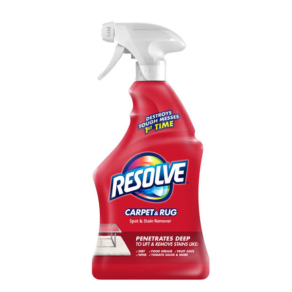 Resolve Carpet & Rug Spot & Stain Remover Spray Bottle - 22fl oz -- 00601
