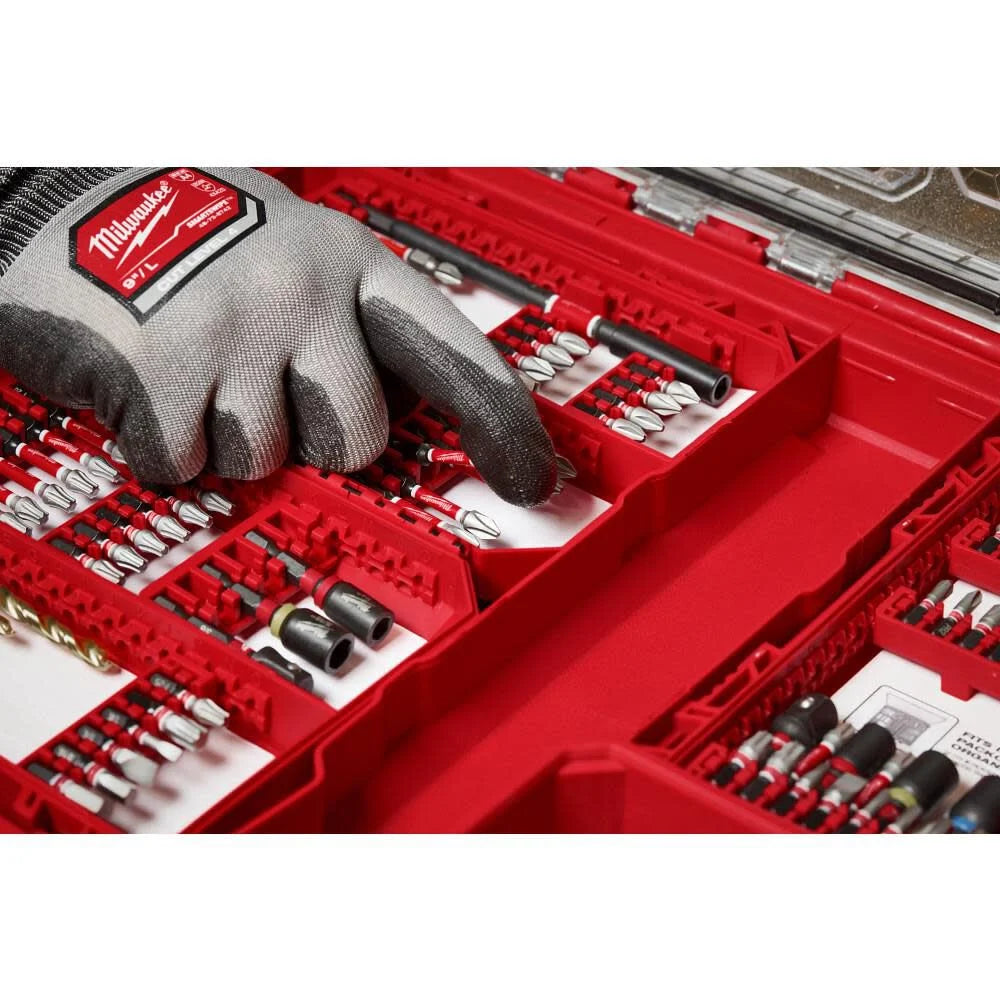 Milwaukee 100PC Shockwave Packout Kit - 48-32-4082