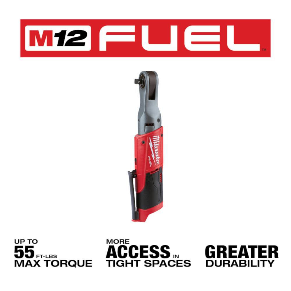 Milwaukee M12 FUEL Ratchet (Bare Tool) -- 2557-20