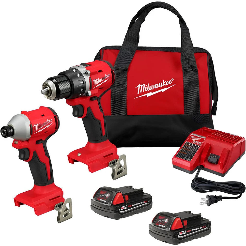 Milwaukee M18 Compact 2-Tool Combo Kit -- 3692-22CT