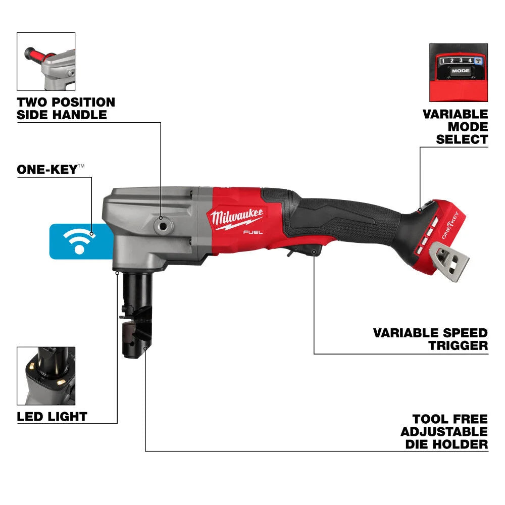 Milwaukee M18 FUEL 10 Gauge Nibbler (Bare Tool) -- 3476-20