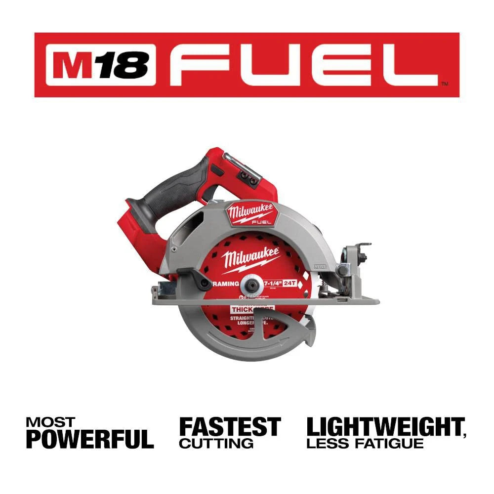 Milwaukee M18 FUEL 7-1/4 Inch Circular Saw (Bare Tool) -- 2834-20