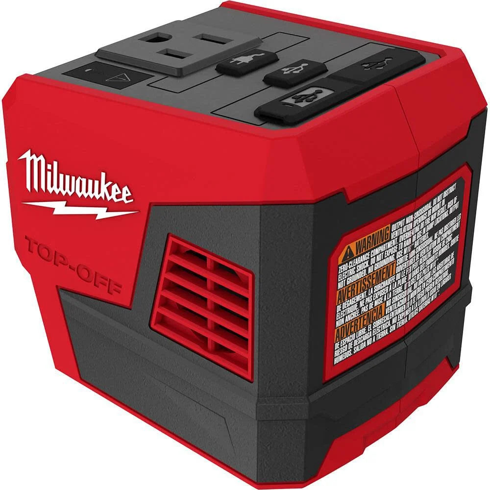 Milwaukee M18 TOP-OFF 175W Portable Power Supply Inverter -- 2846-20