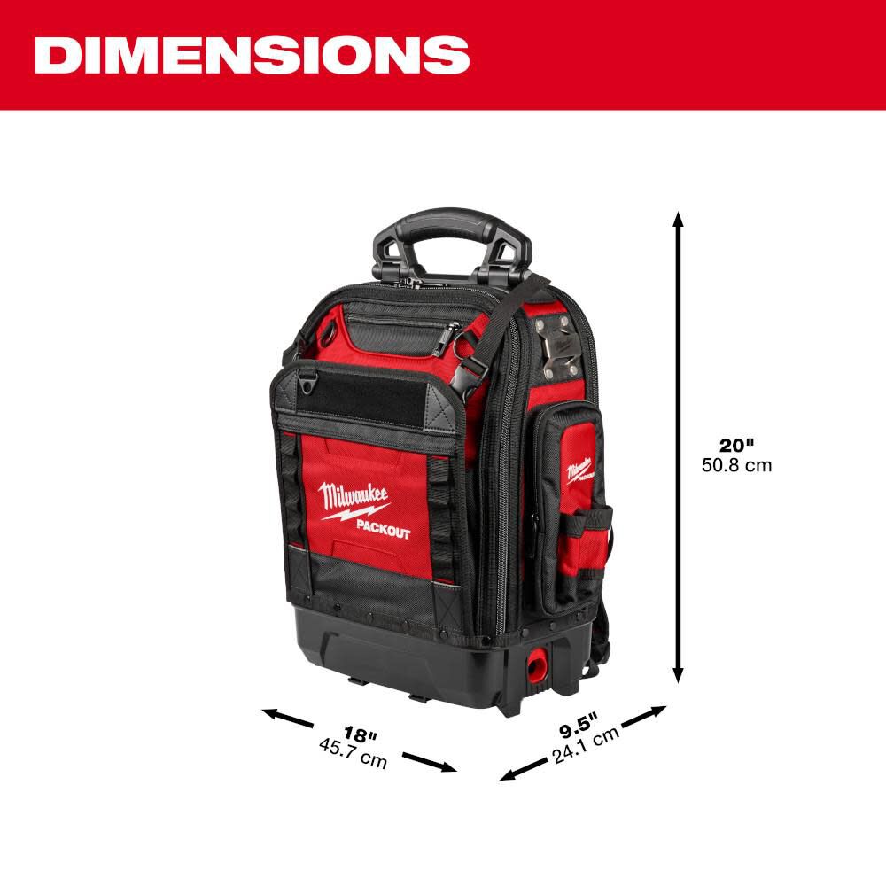 Milwaukee PACKOUT Structured Backpack - 48-22-8303