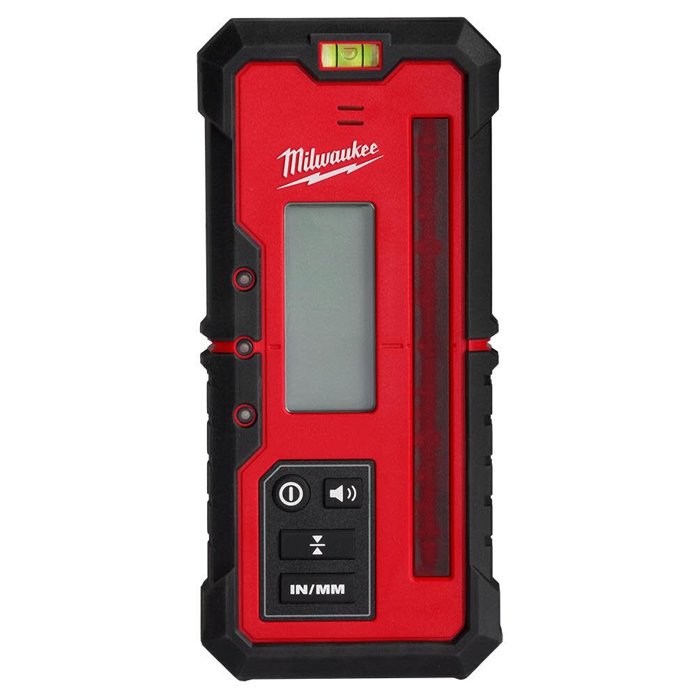 Milwaukee Red Exterior Rotary Laser Receiver -- 3711