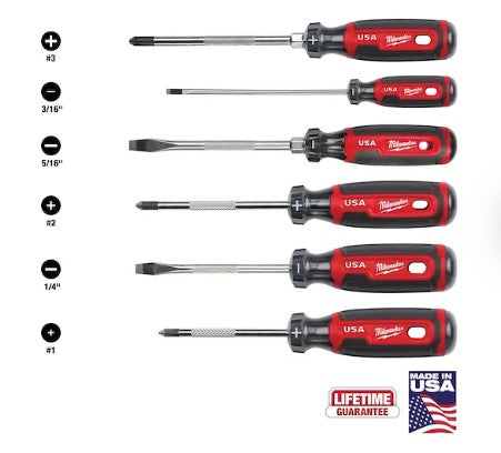 Milwaukee Screw Drivers & Pliers