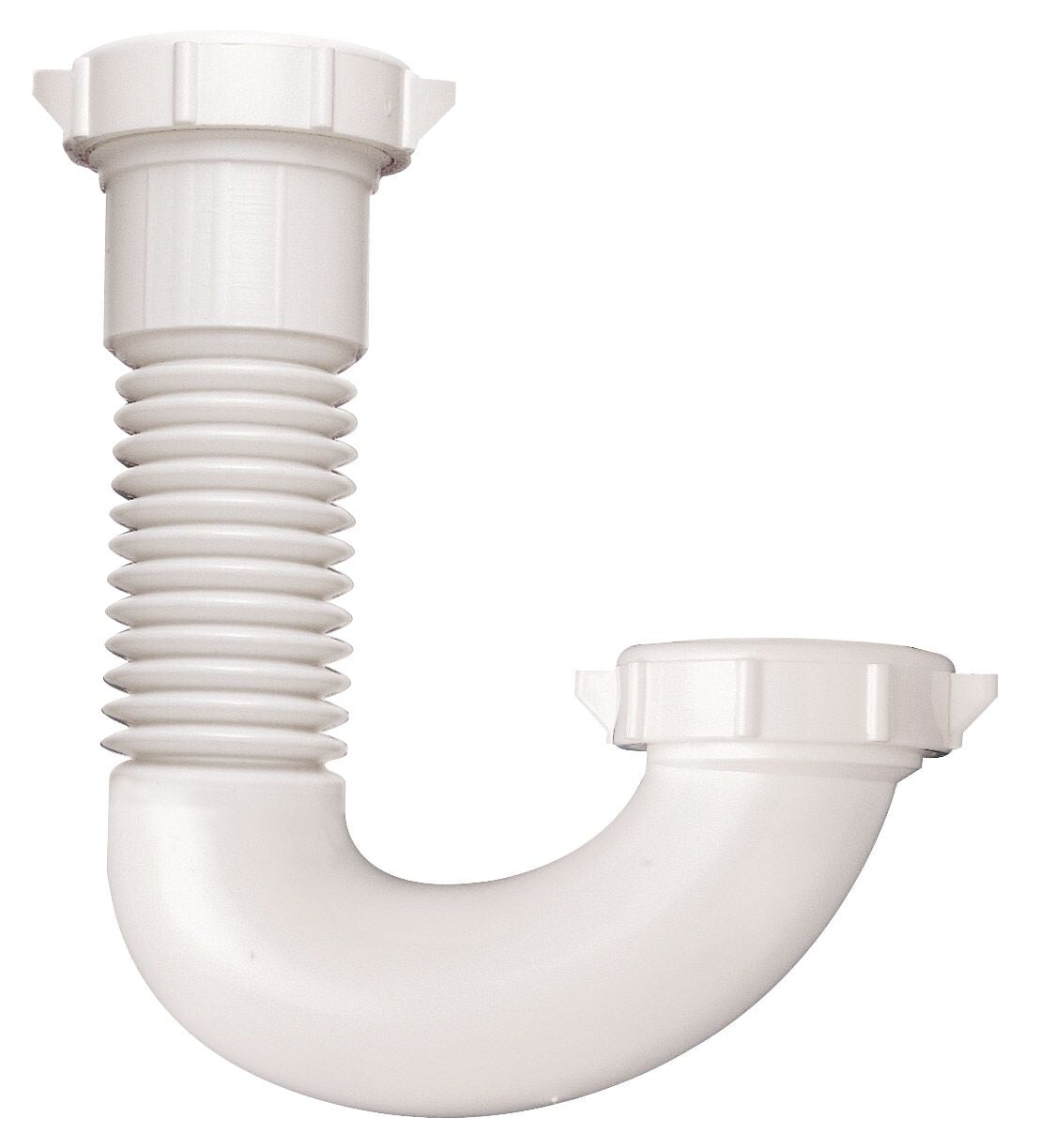 Plumb Pak Flex 'N Fix J Bend in White - 1-1/2" or 1-1/4" inlet