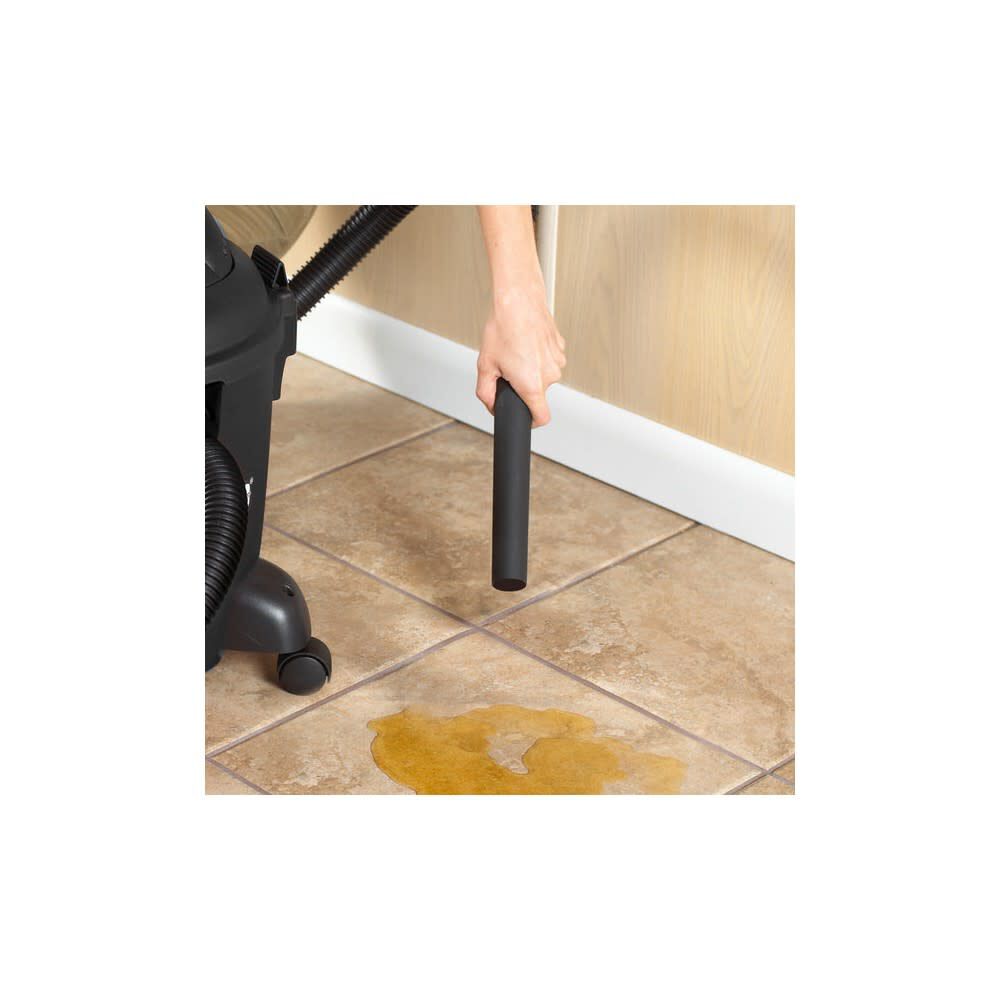 Shop Vac Black Plastic 8 Feet Length x 1 1/4 Inch Diameter Hose