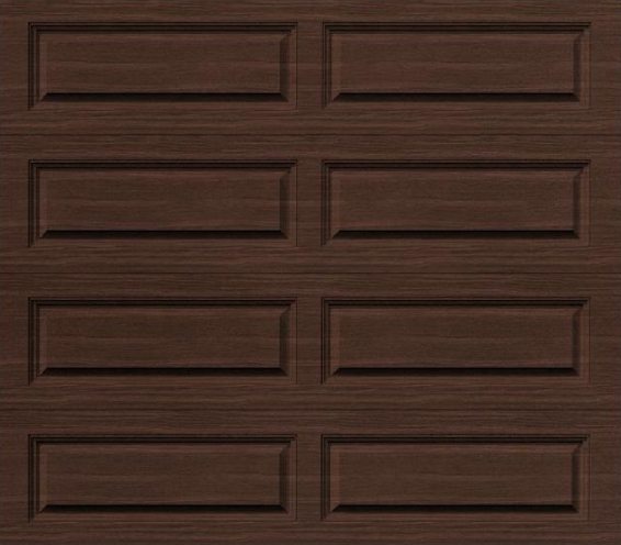 CHI Two (2) 8’x7’ 4251 Long panel insulated (CLASSIC WOODTONE) -- Door #197