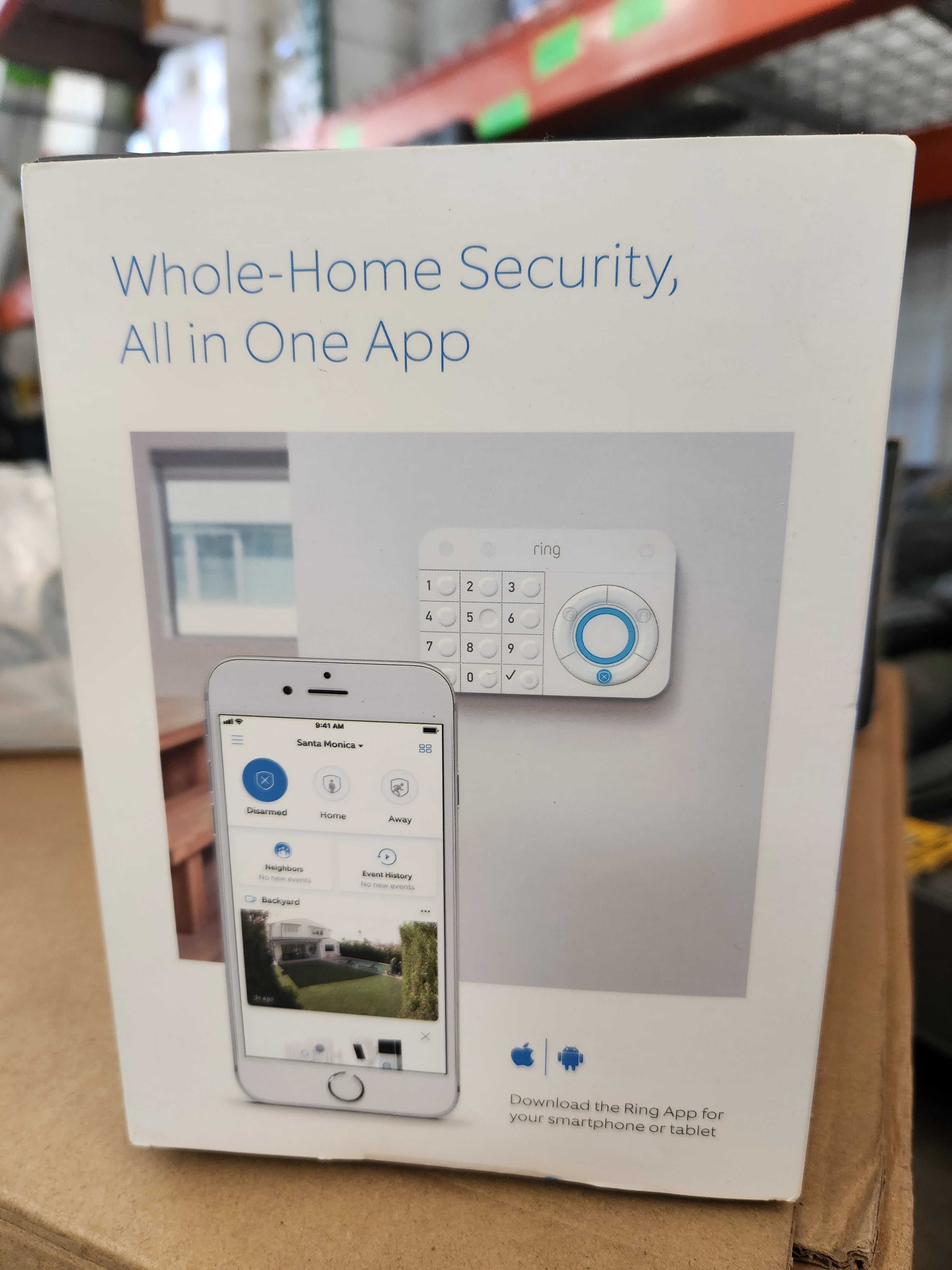 Ring Alarm 5 Piece Kit (1st Gen) Home Security System. Works with Alexa