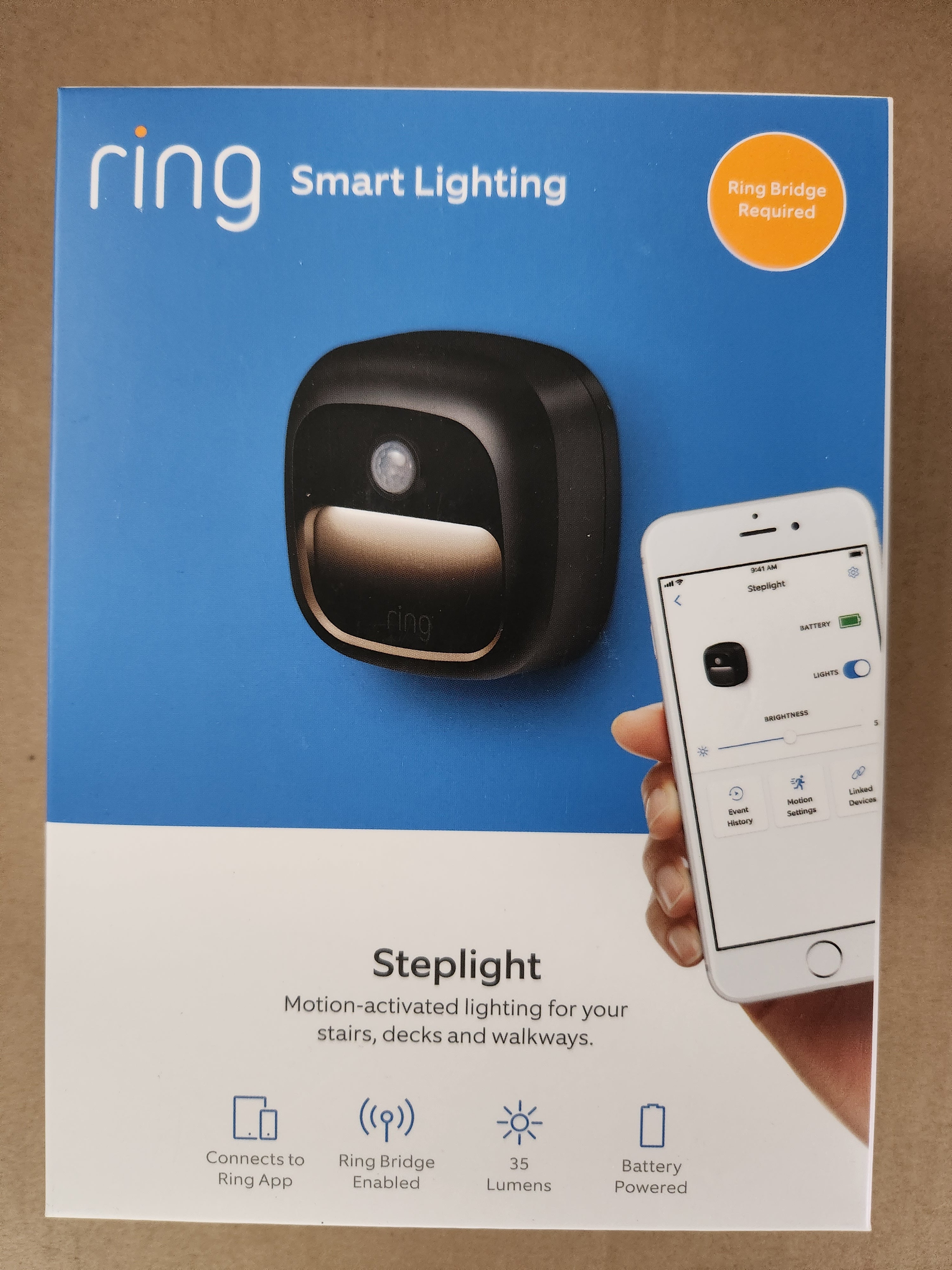 Ring Smart Lighting STEPLIGHT (Black)