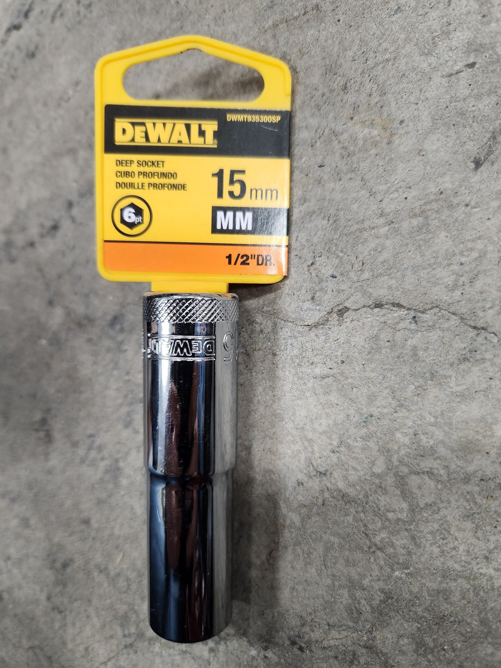 Dewalt Deep Sockets 6pt (Variety of sizes) (MM - Metric)