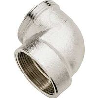 Plumb Pak PP20CP Pipe Elbow, 1/2 in, IPS, Brass, Polished Chrome